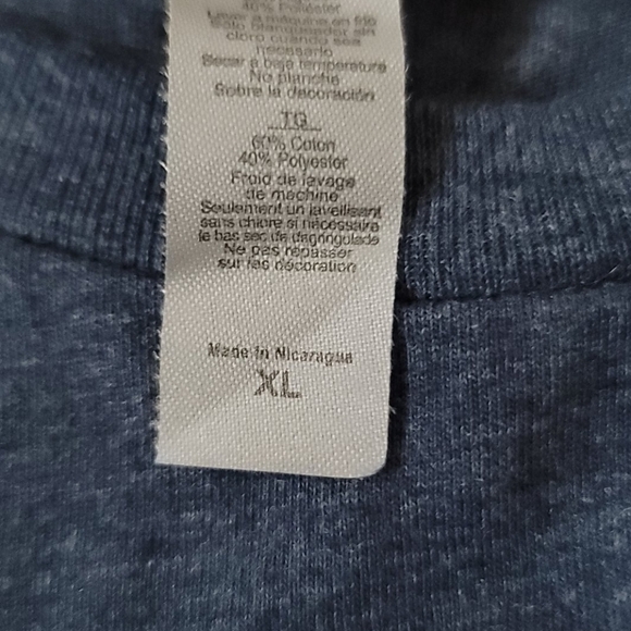 Next Level Apparel navy blue graphic tee NWOT - Picture 7 of 7